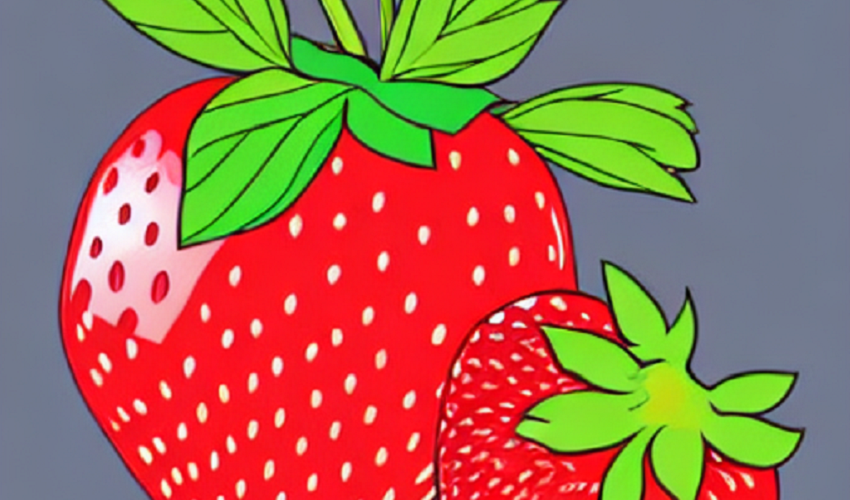 Image of plump and vibrant strawberries, a sweet and juicy fruit.